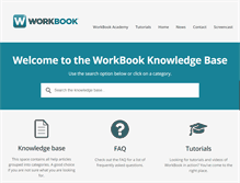 Tablet Screenshot of help.workbook.net